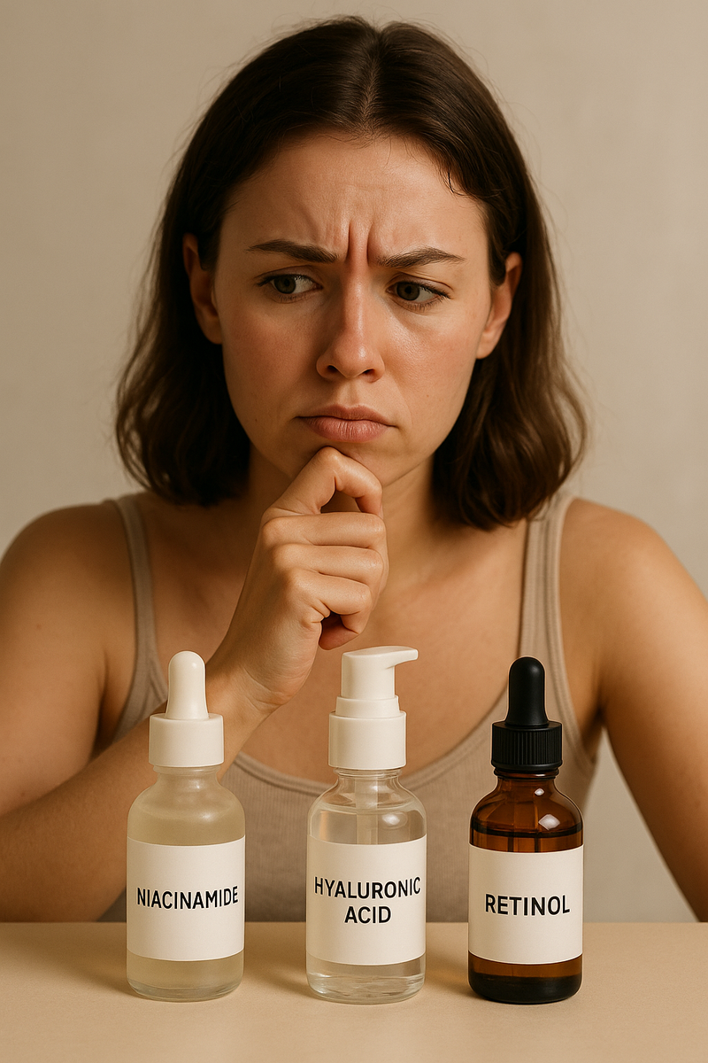 Niacinamida, ácido hialurónico y retinol: ¿qué hace cada uno y cómo saber si los necesitas?