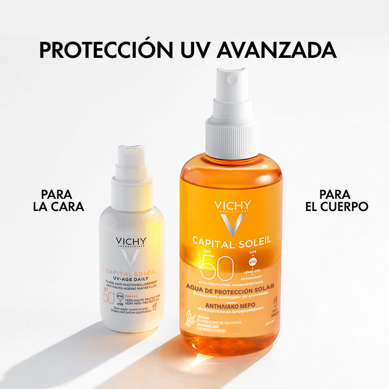 VICHY - CAPITAL SOLEIL AGUA DE PROTECCIÓN SOLAR SPF50 200ML