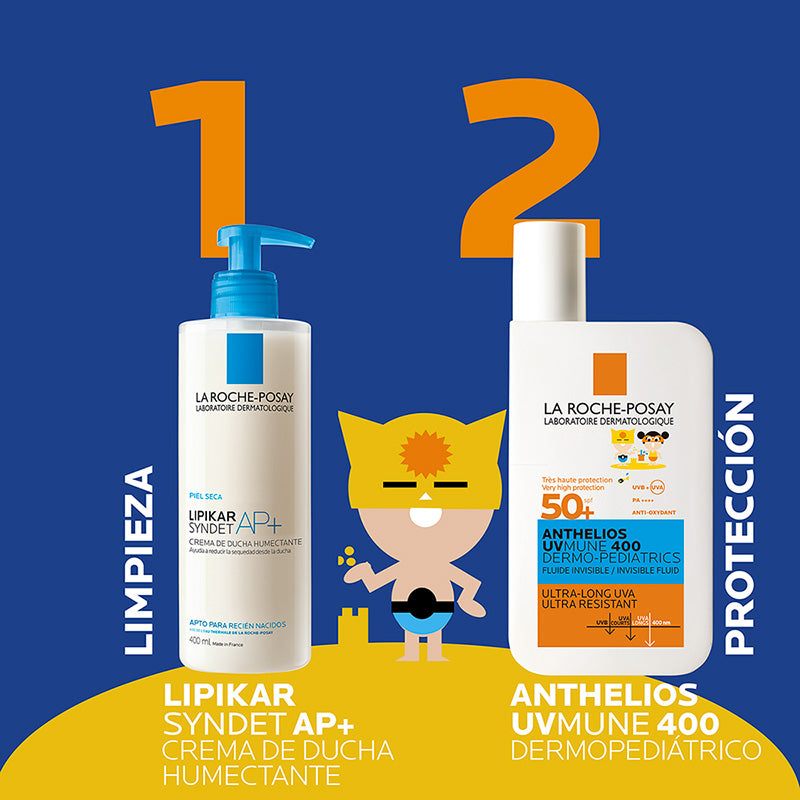 LA ROCHE-POSAY - ANTHELIOS UVMUNE 400 DERMO-PEDIATRICO FLUIDO INVISIBLE 50ml