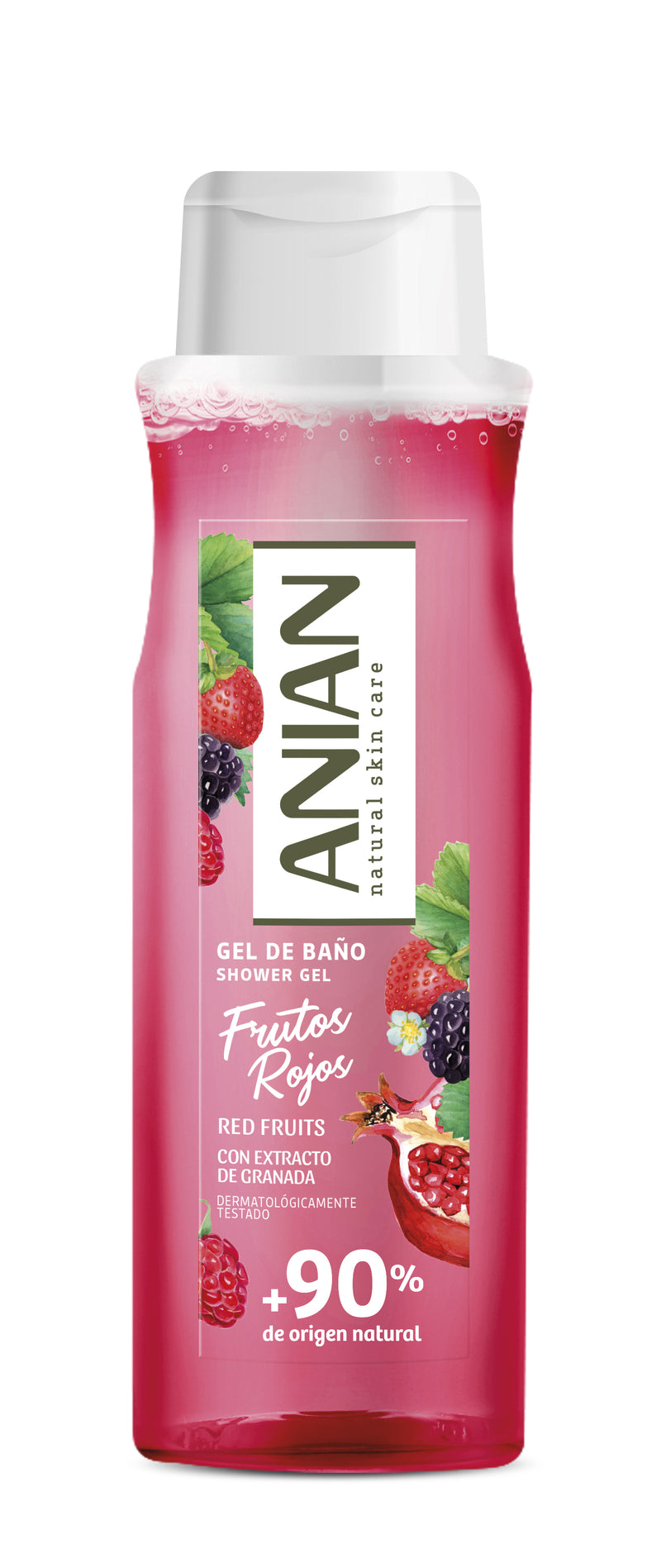 ANIAN - GEL DE DUCHA FRUTOS ROJOS 750ML