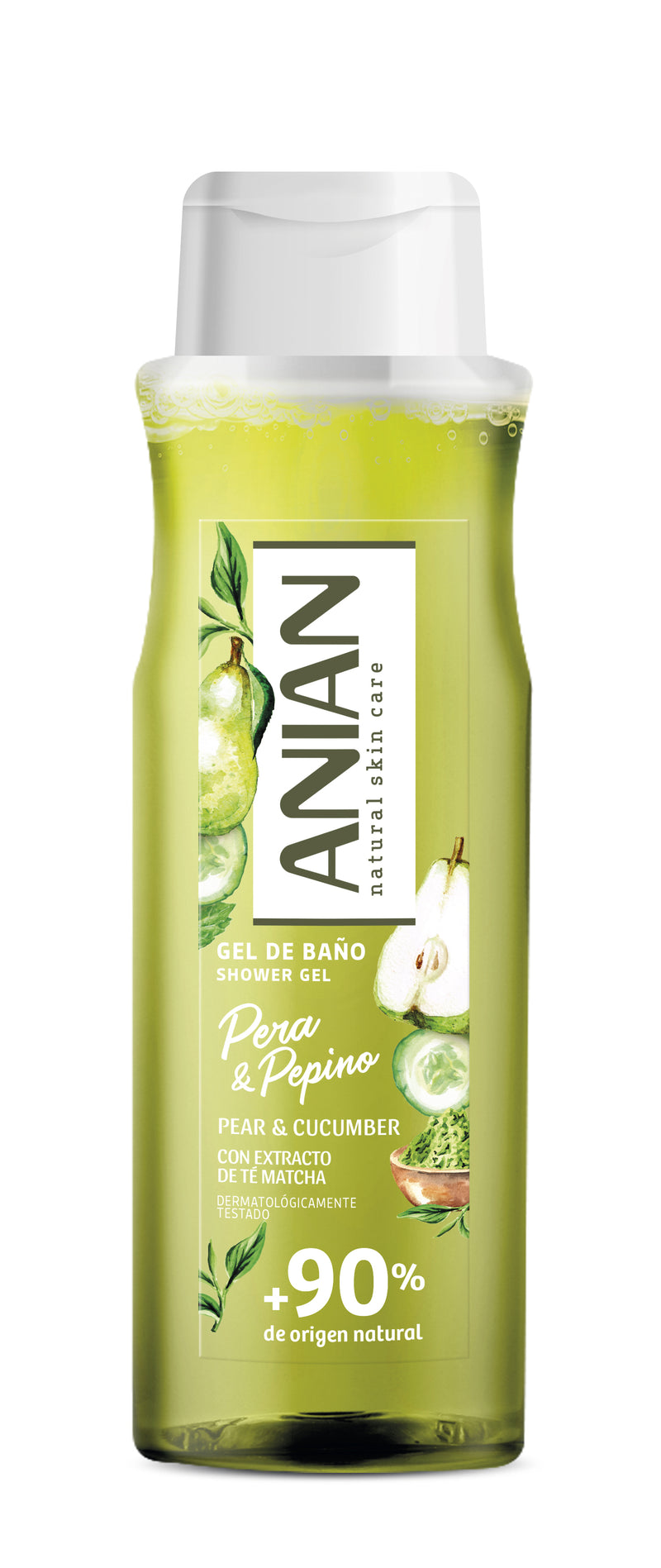 ANIAN - GEL DE DUCHA PERA & PEPINO 750ML