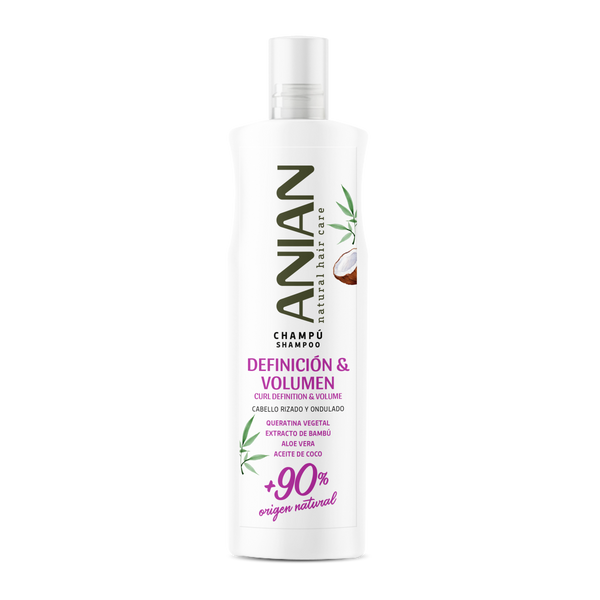 Anian Keratin-Shampoo – Vegan, Für Geschädigtes & Stumpfes Haar, 400 Ml