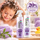 Combo ANIAN Kids: Kit Infantil Peina Fácil - Champú y Acondicionador 2 en 1 + Bifásico