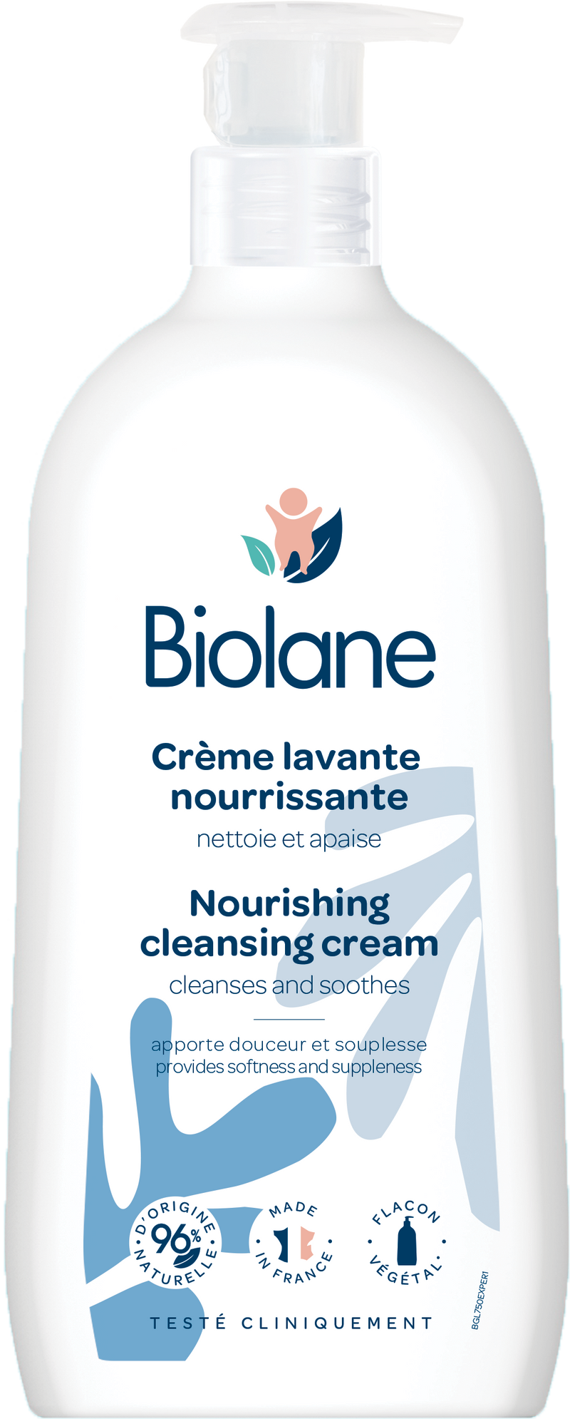 BIOLANE - CREMA LIMPIADORA NUTRITIVA 750ML