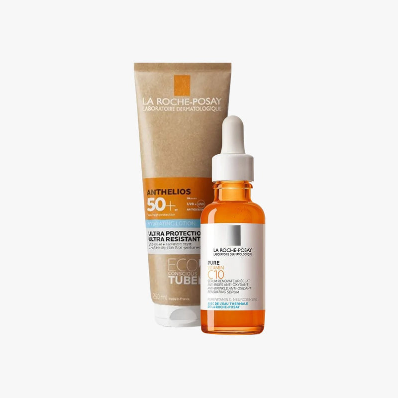 LA ROCHE-POSAY - PACK Anthelios Milk 50+ 250Ml + Pure Vit C10 Serum 30ML